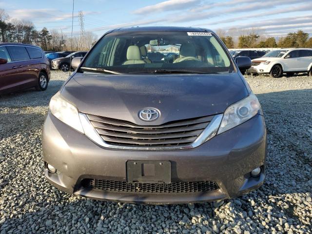 5TDYK3DC0ES451632 - 2014 TOYOTA SIENNA XLE GRAY photo 5