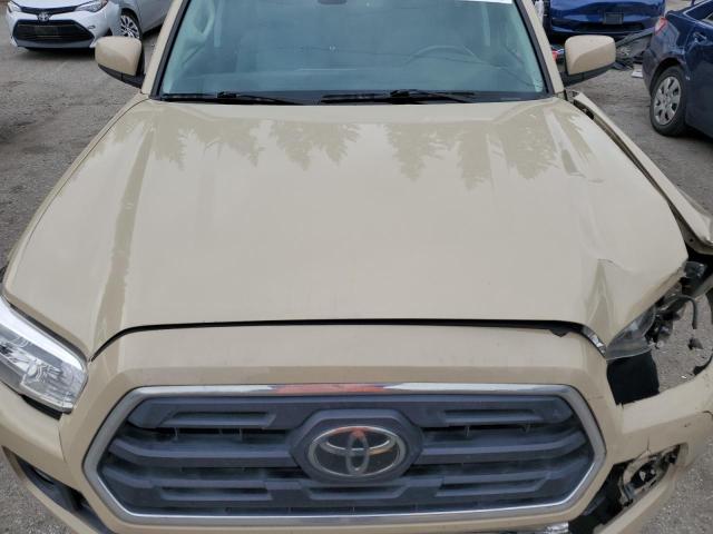 3TMAZ5CN9JM063918 - 2018 TOYOTA TACOMA DOUBLE CAB TAN photo 11