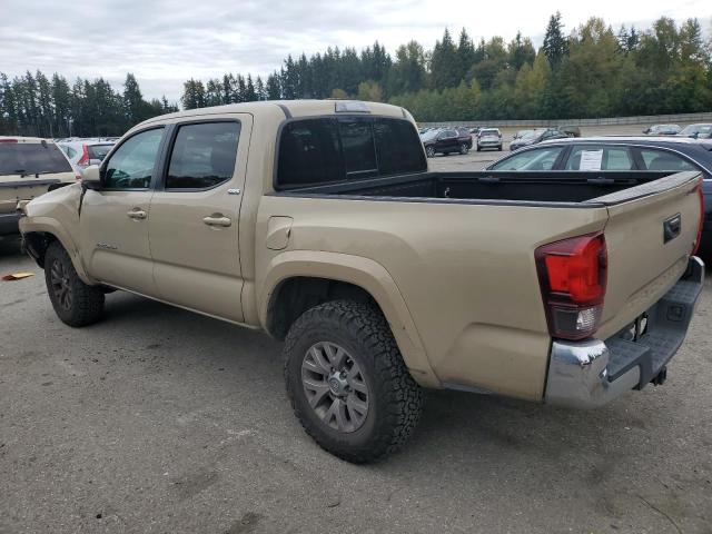 3TMAZ5CN9JM063918 - 2018 TOYOTA TACOMA DOUBLE CAB TAN photo 2