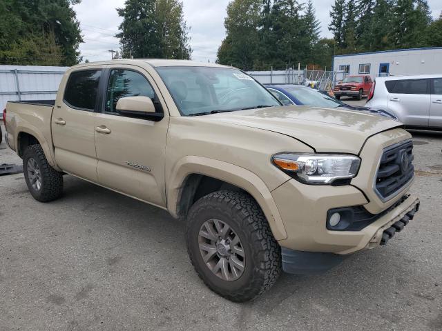 3TMAZ5CN9JM063918 - 2018 TOYOTA TACOMA DOUBLE CAB TAN photo 4