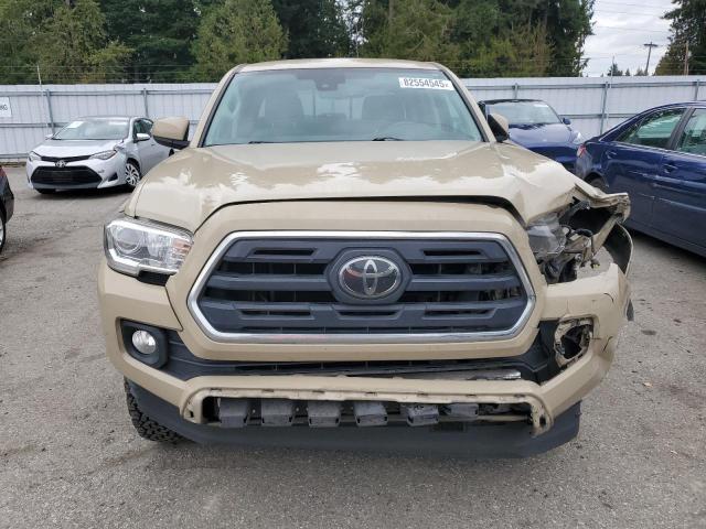 3TMAZ5CN9JM063918 - 2018 TOYOTA TACOMA DOUBLE CAB TAN photo 5