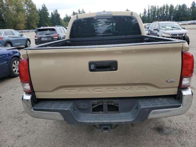 3TMAZ5CN9JM063918 - 2018 TOYOTA TACOMA DOUBLE CAB TAN photo 6