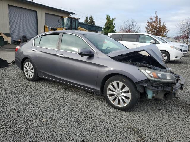 1HGCR2F82EA220948 - 2014 HONDA ACCORD EXL GRAY photo 4