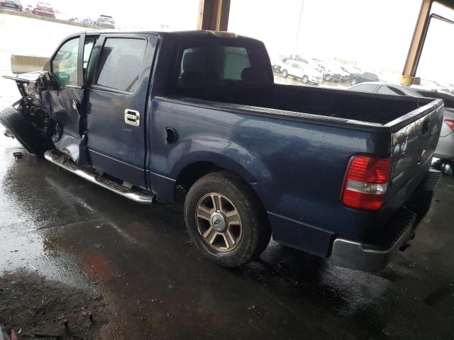 1FTRW12W56KA64934 - 2006 FORD F150 SUPERCREW BLUE photo 2