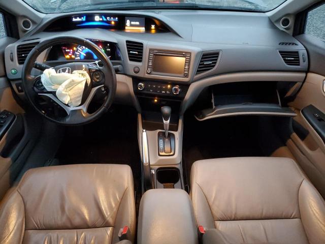 2HGFB2F96CH556417 - 2012 HONDA CIVIC EXL ნაცრისფერი ფოტო 8