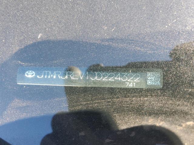 JTMRJREV1JD224322 - 2018 TOYOTA RAV4 HV LE YELLOW photo 13