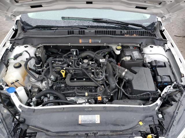 3FA6P0HDXLR110237 - 2020 FORD FUSION SE WHITE photo 11