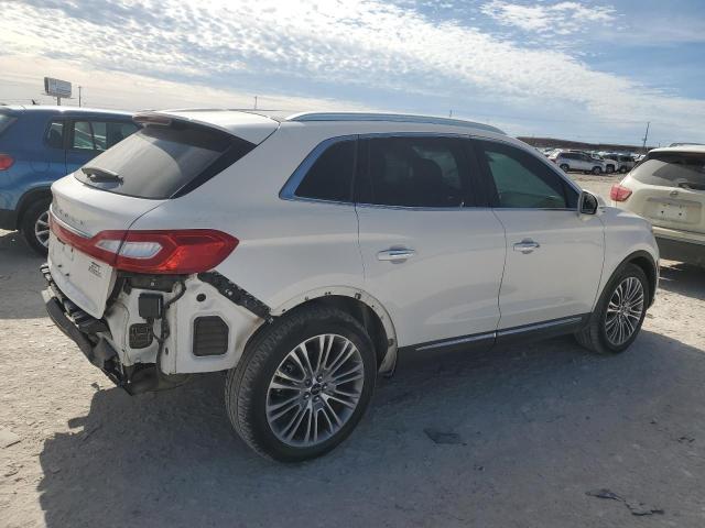 2LMPJ6LP4HBL51317 - 2017 LINCOLN MKX RESERVE Սպիտակ լուսանկար 3