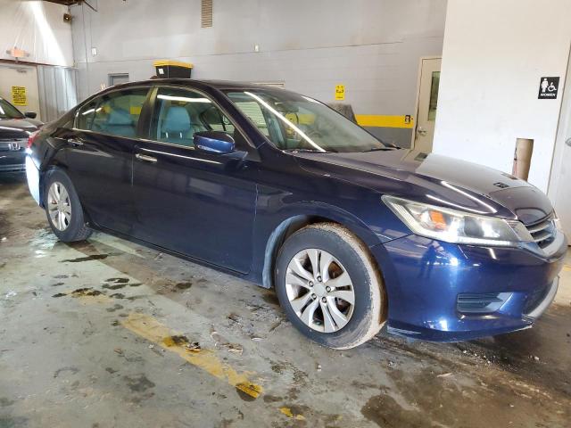 1HGCR2F31EA076247 - 2014 HONDA ACCORD LX BLUE photo 4