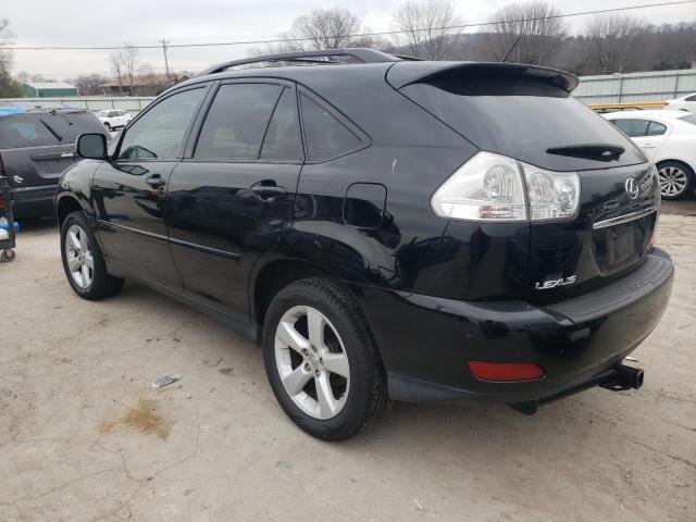 2T2HK31U77C005031 - 2007 LEXUS RX 350 BLACK photo 2