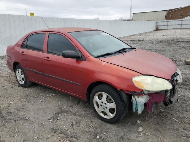 JTDBR32E560090117 - 2006 TOYOTA COROLLA CE RED photo 4