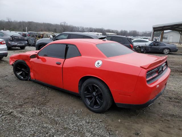 2C3CDZAGXKH557499 - 2019 DODGE CHALLENGER SXT RED photo 2