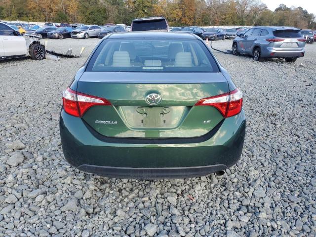 2T1BURHE7GC727542 - 2016 TOYOTA COROLLA L GREEN photo 6