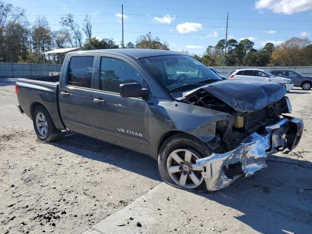 1N6BA07D78N349862 - 2008 NISSAN TITAN XE GRAY photo 4