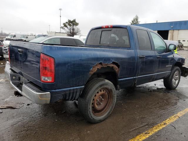 1D7HU18D55S352285 - 2005 DODGE RAM 1500 ST BLUE photo 3