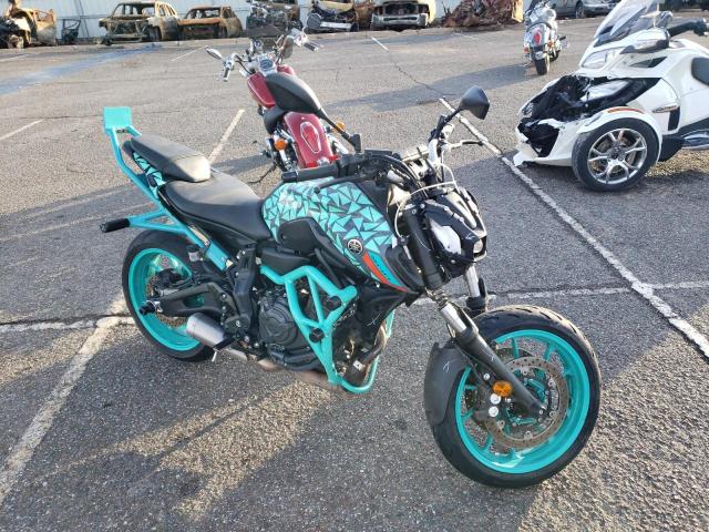 JYARM32E8NA004221 - 2022 YAMAHA MT07 TEAL photo 1