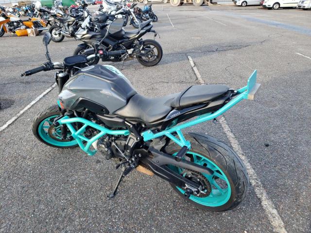 JYARM32E8NA004221 - 2022 YAMAHA MT07 TEAL photo 3