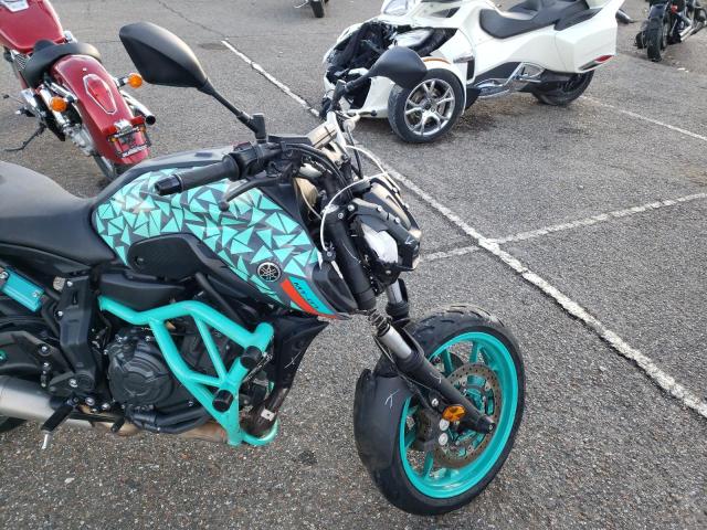 JYARM32E8NA004221 - 2022 YAMAHA MT07 TEAL photo 5