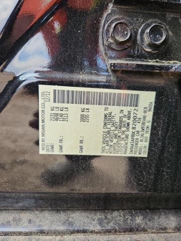 1N4AA5AP8DC820072 - 2013 NISSAN MAXIMA S 黑色 照片 12