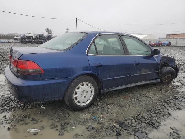 1HGCG66511A011827 - 2001 HONDA ACCORD LX BLUE photo 3