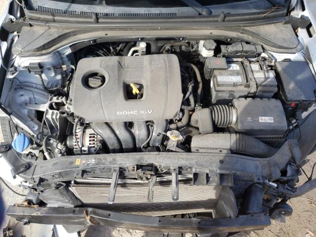 KMHD84LF1HU067997 - 2017 HYUNDAI ELANTRA SE SILVER photo 11