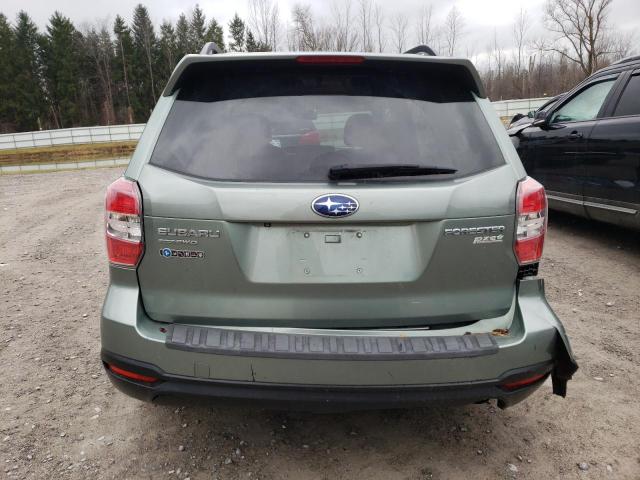 JF2SJAHC5EH443961 - 2014 SUBARU FORESTER 2.5I LIMITED GREEN photo 6