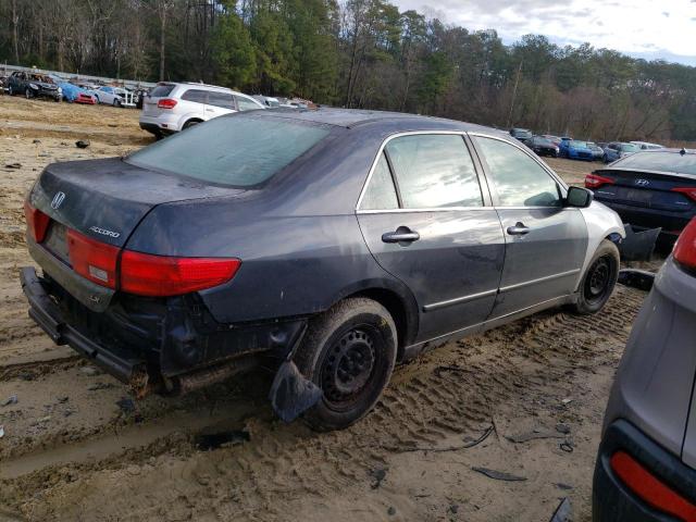 1HGCM56445A150964 - 2005 HONDA ACCORD LX GRAY photo 3