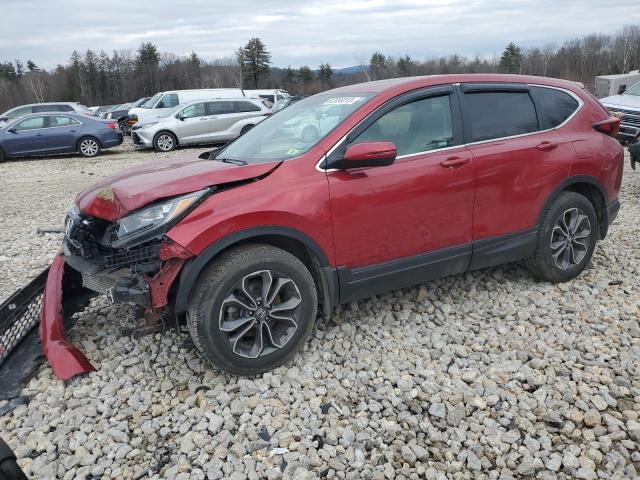 2HKRW2H56MH625755 - 2021 HONDA CR-V EX BURGUNDY photo 1