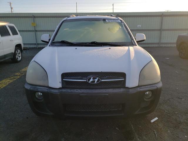 KM8JN72D26U330928 - 2006 HYUNDAI TUCSON GLS WHITE photo 5