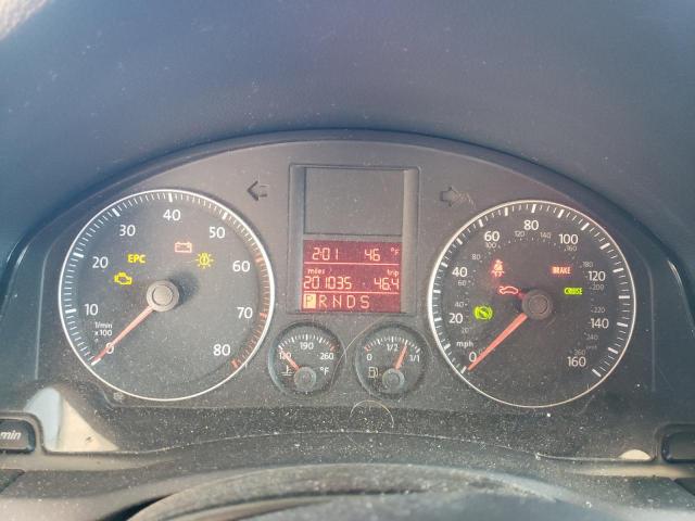 3VWEF71K27M165419 - 2007 VOLKSWAGEN JETTA WOLFSBURG 灰色 照片 9