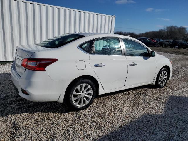 3N1AB7AP7KY260815 - 2019 NISSAN SENTRA S WHITE photo 3