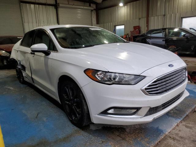 3FA6P0HD2JR164967 - 2018 FORD FUSION SE WHITE photo 4