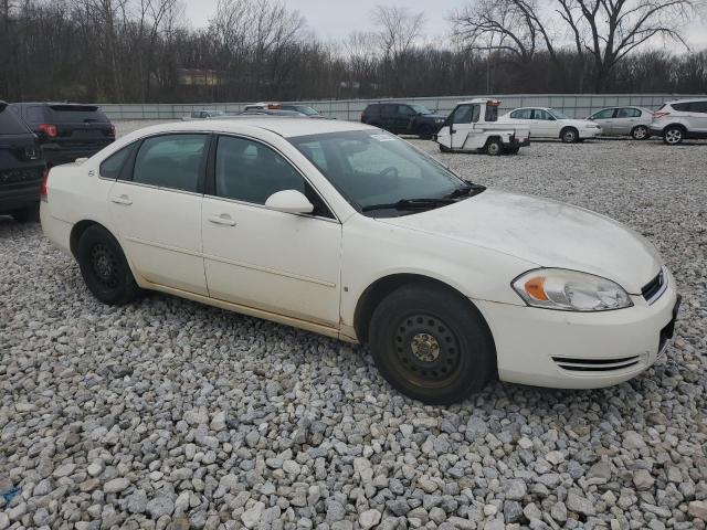 2G1WS58R079401898 - 2007 CHEVROLET IMPALA POLICE WHITE photo 4