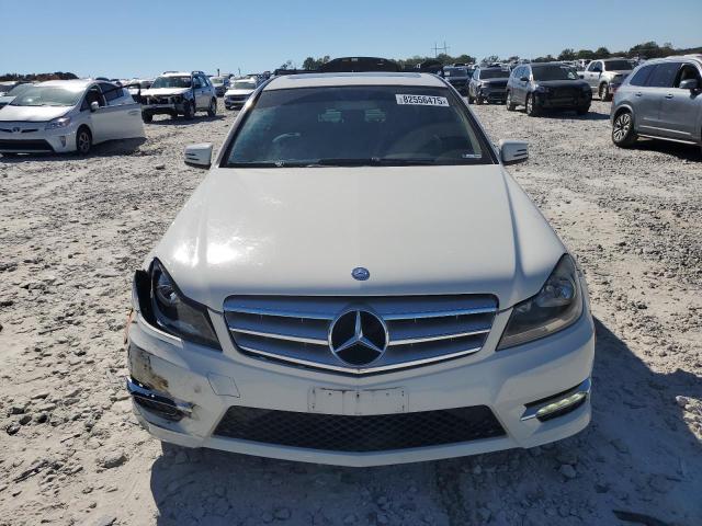 WDDGF8BB8CR231020 - 2012 MERCEDES-BENZ C 300 4MATIC WHITE photo 5