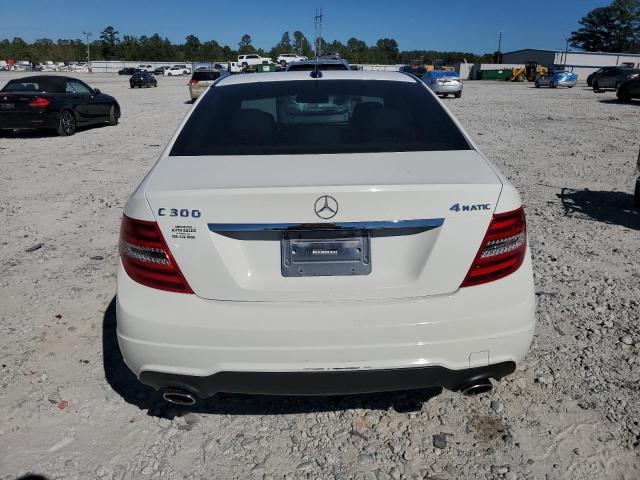 WDDGF8BB8CR231020 - 2012 MERCEDES-BENZ C 300 4MATIC WHITE photo 6