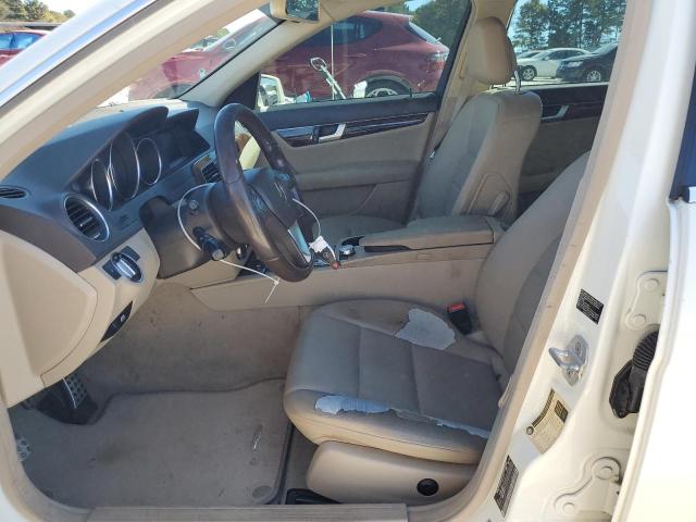 WDDGF8BB8CR231020 - 2012 MERCEDES-BENZ C 300 4MATIC WHITE photo 7