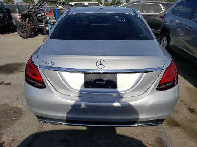 55SWF8DB1LU327269 - 2020 MERCEDES-BENZ C 300 SILVER photo 6