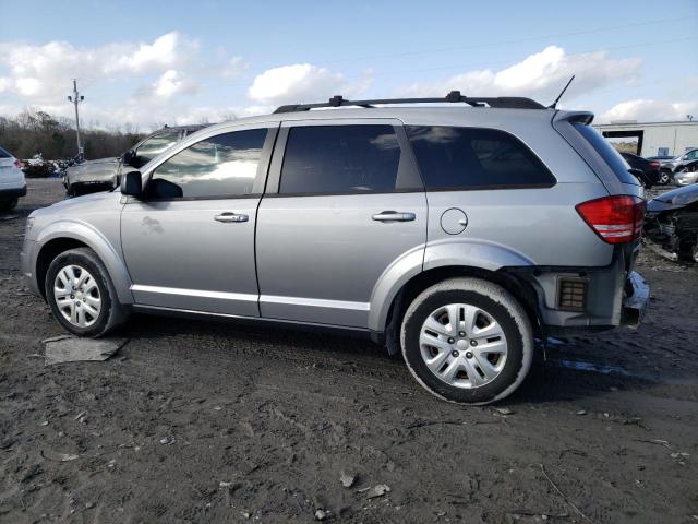 3C4PDCAB1GT247058 - 2016 DODGE JOURNEY SE SILVER photo 2