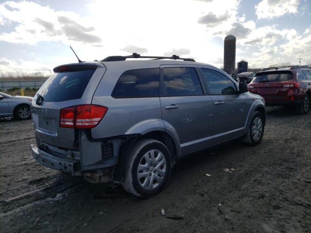 3C4PDCAB1GT247058 - 2016 DODGE JOURNEY SE SILVER photo 3