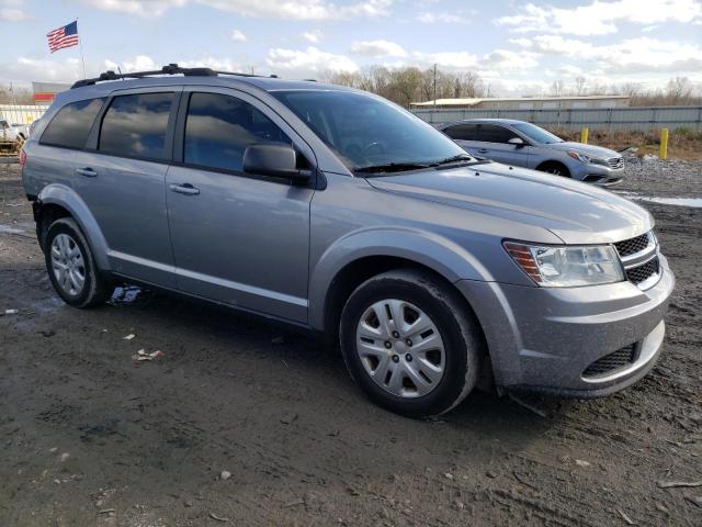 3C4PDCAB1GT247058 - 2016 DODGE JOURNEY SE SILVER photo 4