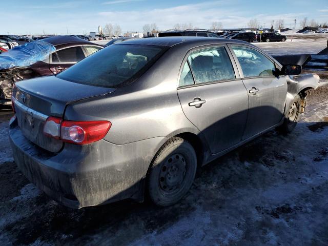 2T1BU4EE7DC075637 - 2013 TOYOTA COROLLA BASE GRAY photo 3