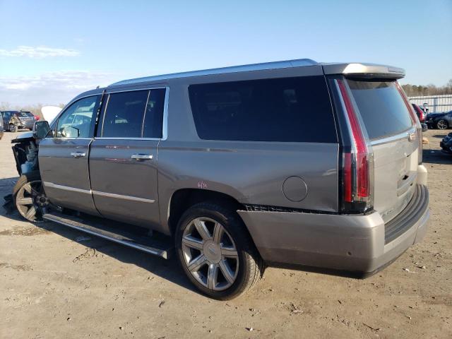 1GYS4JKJ5HR261229 - 2017 CADILLAC ESCALADE ESV PREMIUM LUXURY GRAY photo 2