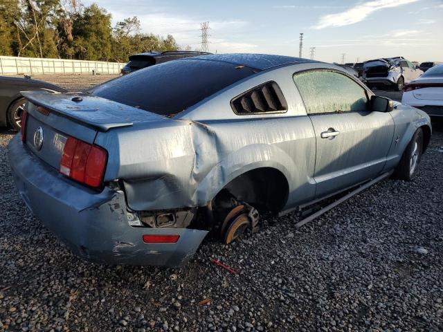 1ZVHT80N375337728 - 2007 FORD MUSTANG BLUE photo 3