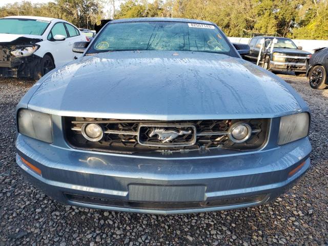 1ZVHT80N375337728 - 2007 FORD MUSTANG BLUE photo 5