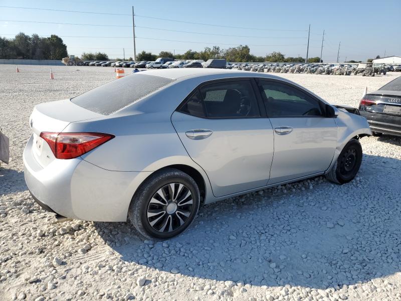 5YFBURHE5KP873396 - 2019 TOYOTA COROLLA L SILVER photo 3