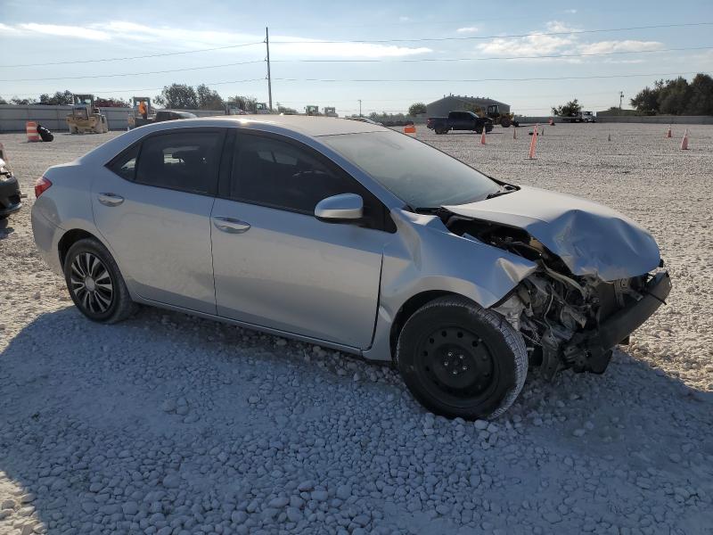 5YFBURHE5KP873396 - 2019 TOYOTA COROLLA L SILVER photo 4