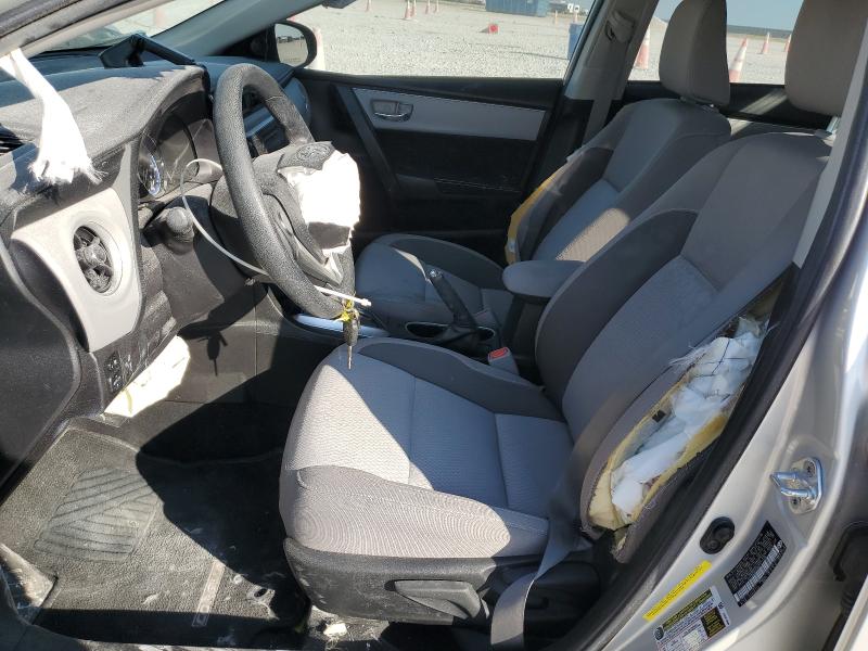 5YFBURHE5KP873396 - 2019 TOYOTA COROLLA L SILVER photo 7