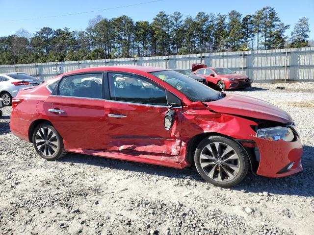 3N1AB7AP7JY331798 - 2018 NISSAN SENTRA S RED photo 4