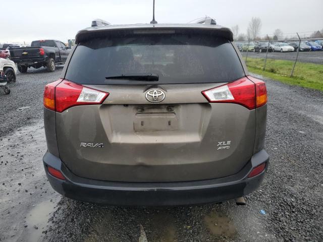 2T3RFREV4FW266608 - 2015 TOYOTA RAV4 XLE TAN photo 6