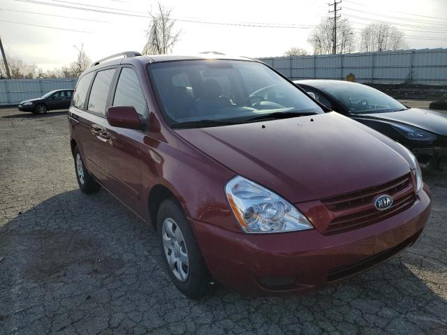 KNDMG4C36A6328824 - 2010 KIA SEDONA LX RED photo 4